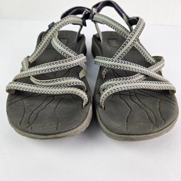 JBU by Jambu Adventure On Hypergrip Gray Adjustable Strap River Sandal 8 - Picture 4 of 9